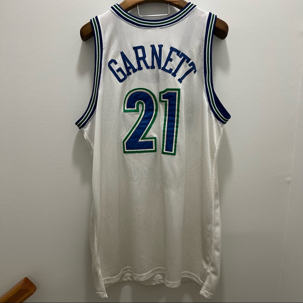 NBA Kevin Garnett #21 Timberwolves Jersey, length 54, Year 1995-96
